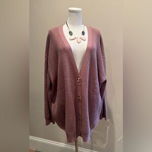 Elegant Dusty Rose Cardigan by Carcilia